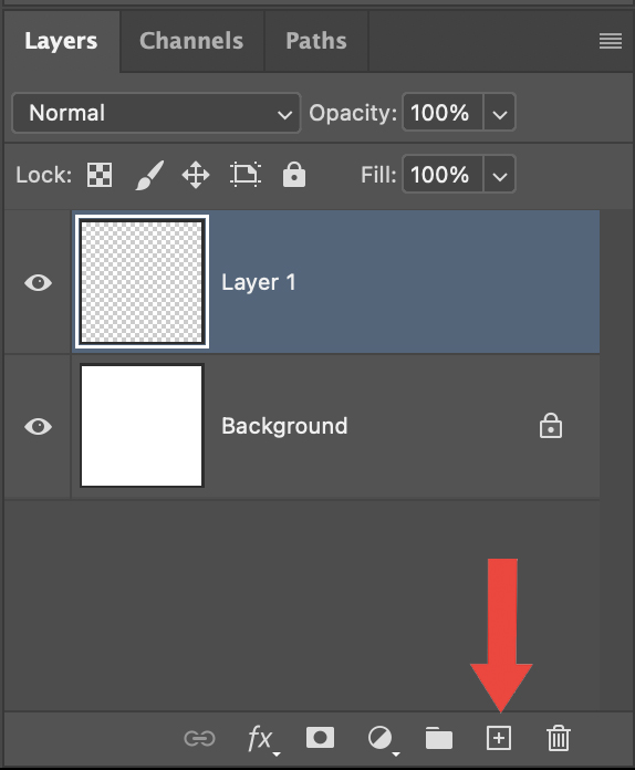 Create a New Layer for Gradient Effects