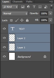 How to Deselect Layers in Photoshop