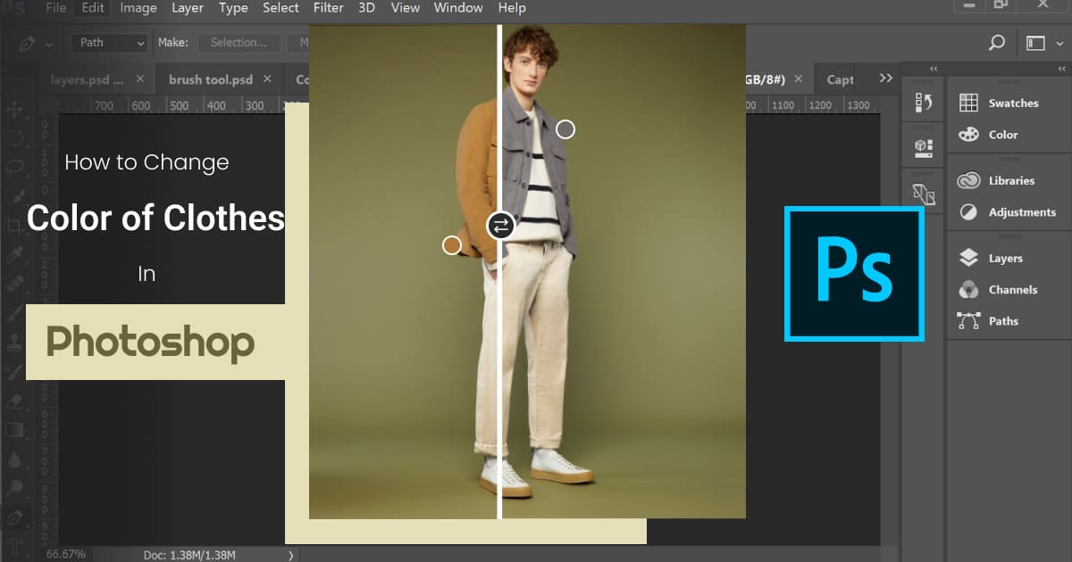 How to Change Color of Clothes in Photoshop
