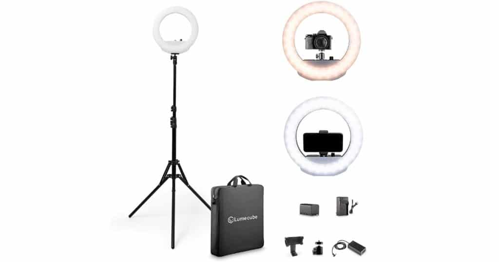 Lume Cube Cordless Ring Light (Best for On-the-Go Photography)