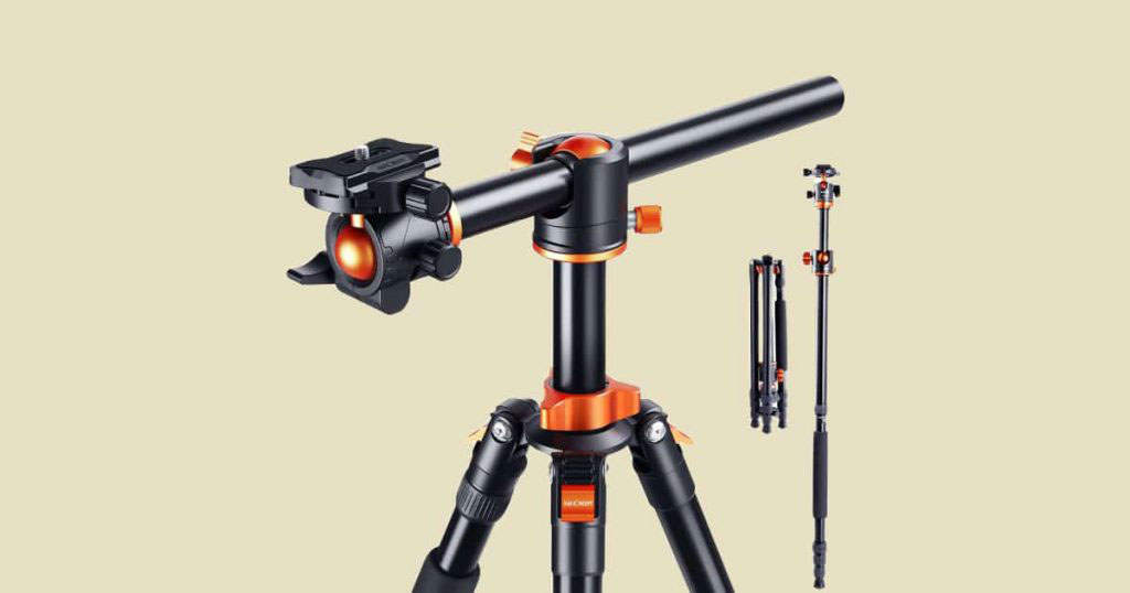 KF concept SA254T3 74-inch camera tripod