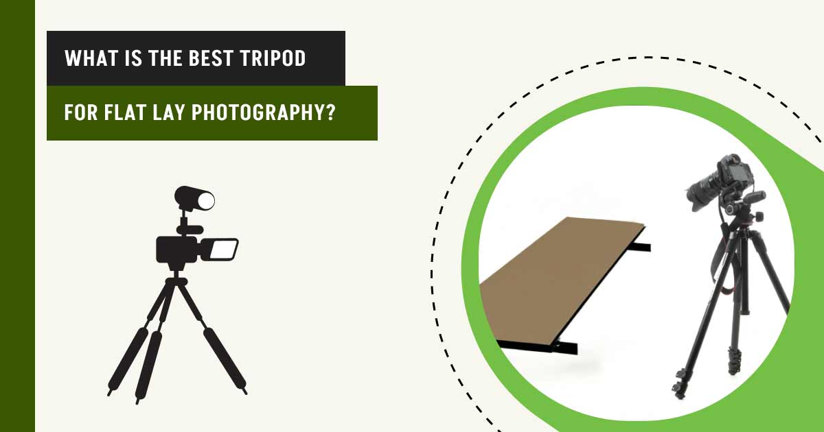 Tripod for flat lay photography