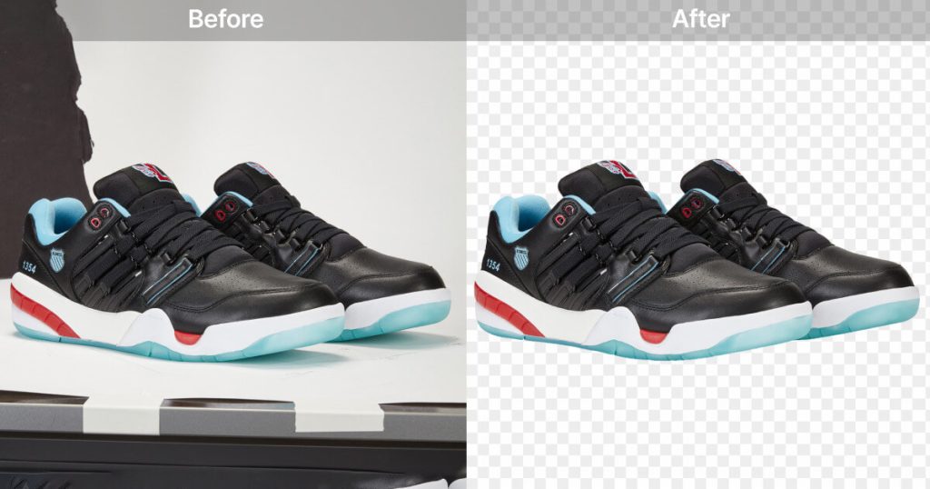 shoe Photo Clipping Path