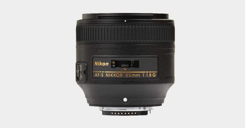 Nikon AF S NIKKOR 85mm f1.8G Fixed Lens 