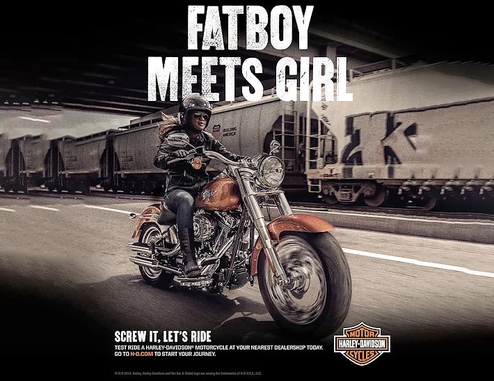 Harley Davidson Advertising Photography