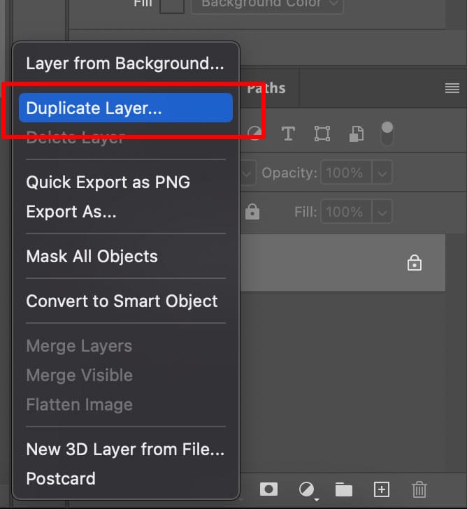 Duplicate-the-background-layer
