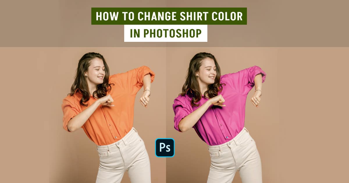 How to change shirt color in Photoshop