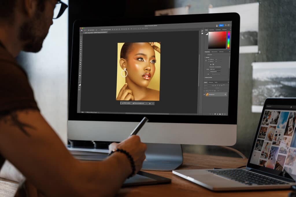Maximizing visual impact by changing skin tone in Photoshop