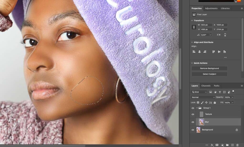 Continue Retouching Using This Method