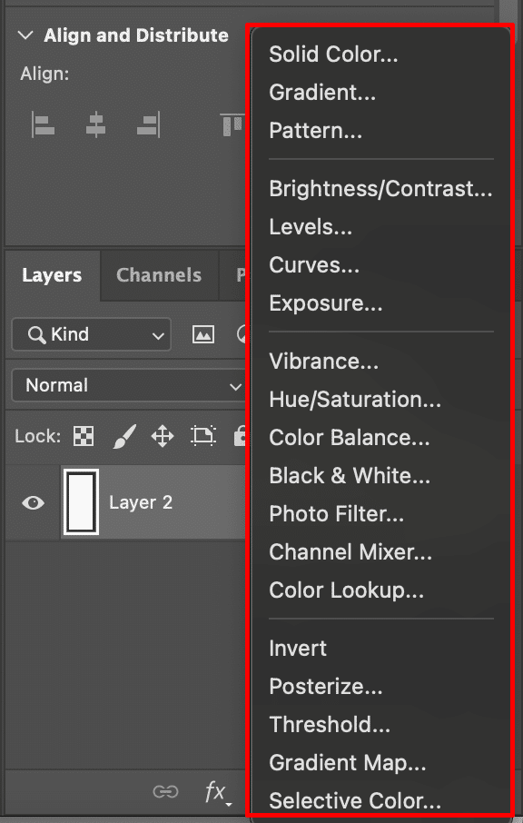 Adjustment Layers