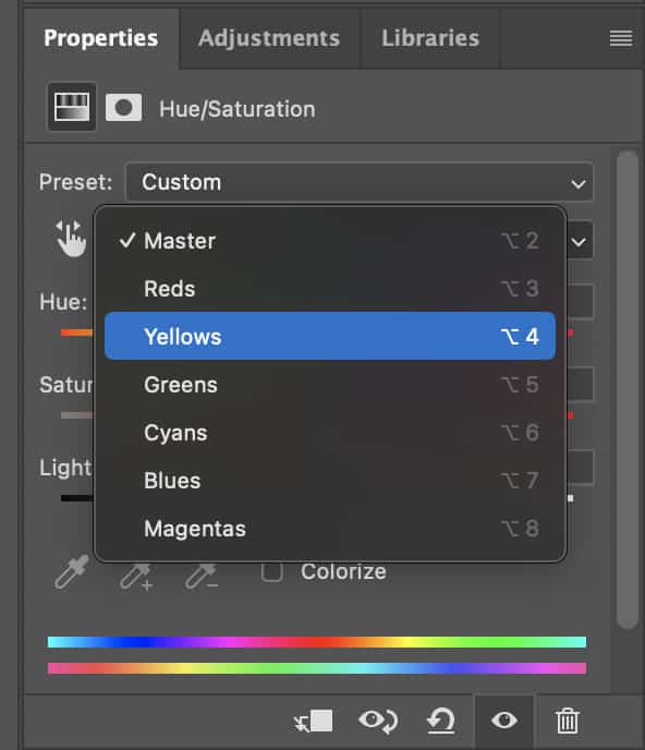 Use the colorize option