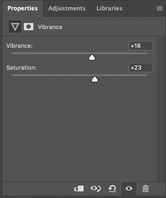 Adjusting image saturation in color grading