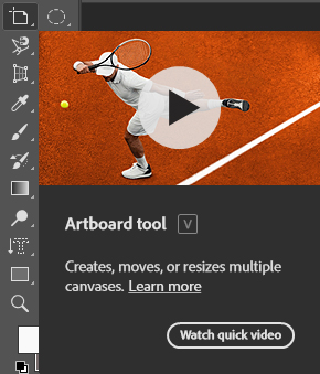 The Artboard Tool in Photoshop
