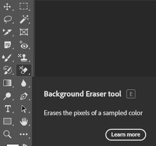 Background Eraser Tool.