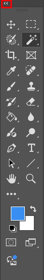 A text editor displaying various symbols, with a Photoshop toolbar featuring double-column layouts for user convenience.