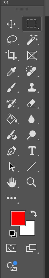 An image of a screen showcasing various symbols, with a focus on the toolbar for essential editing and design tools.