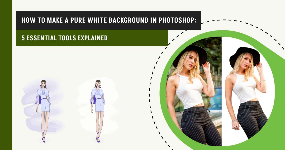 How to Make a Pure White Background in Photoshop