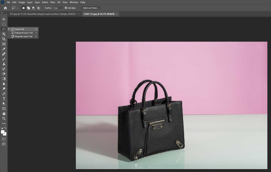 Choose a Selection Tool