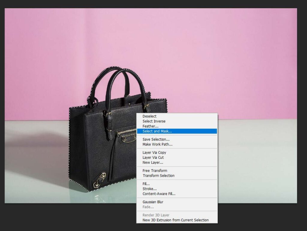 Select and Mask Workspace