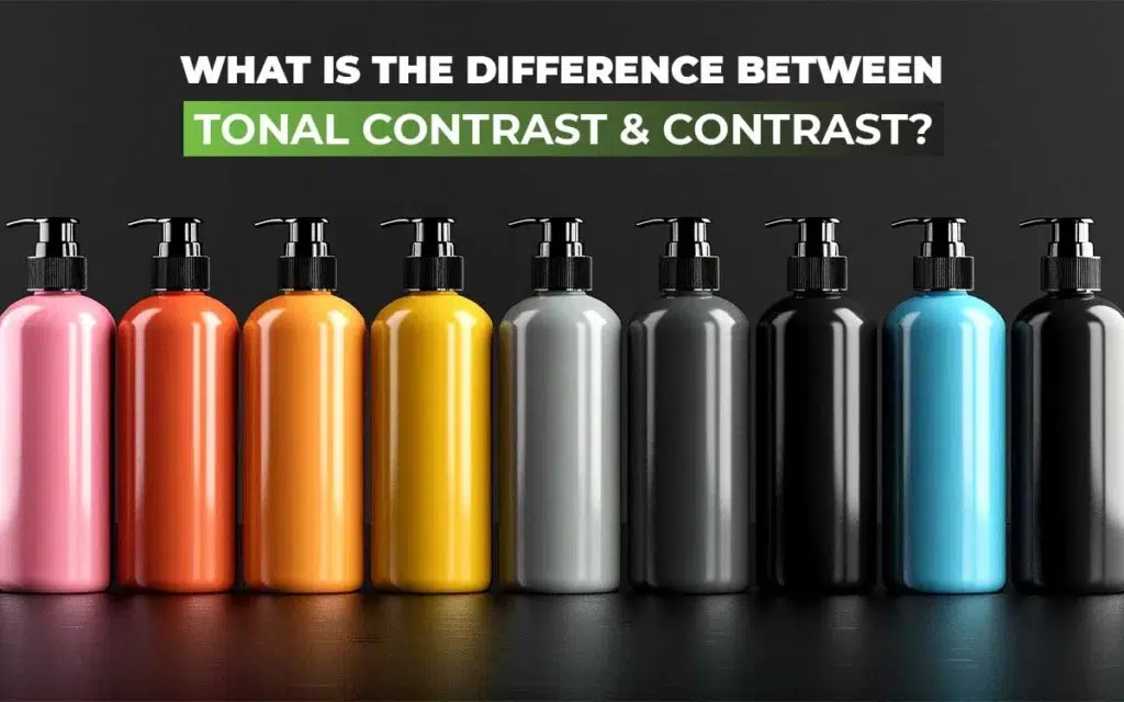 Difference between tonal contrast and contrast