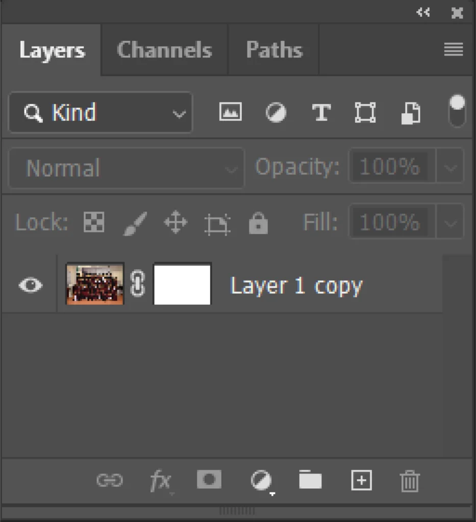 Add a layer mask