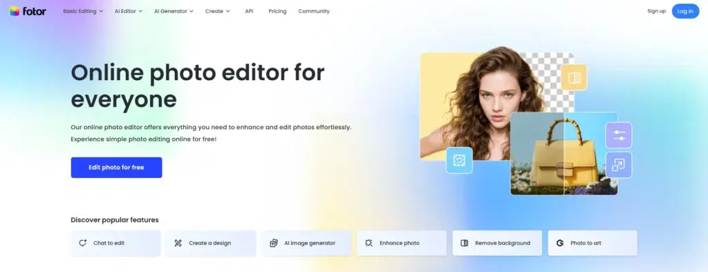Fotor - photo retouching app
