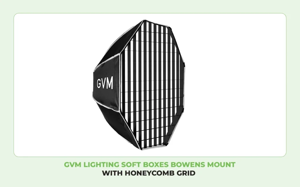 GVM Lighting Soft Boxes Bowens Mount with Honeycomb Grid