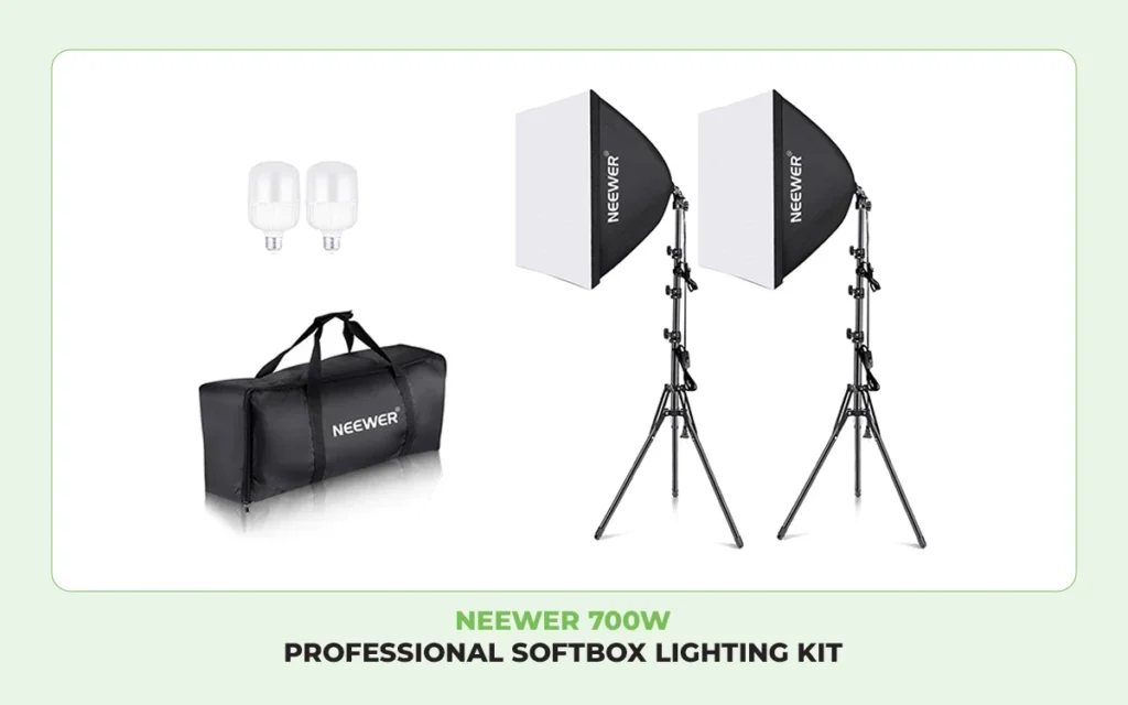 Neewer 700W Professional Softbox Lighting Kit