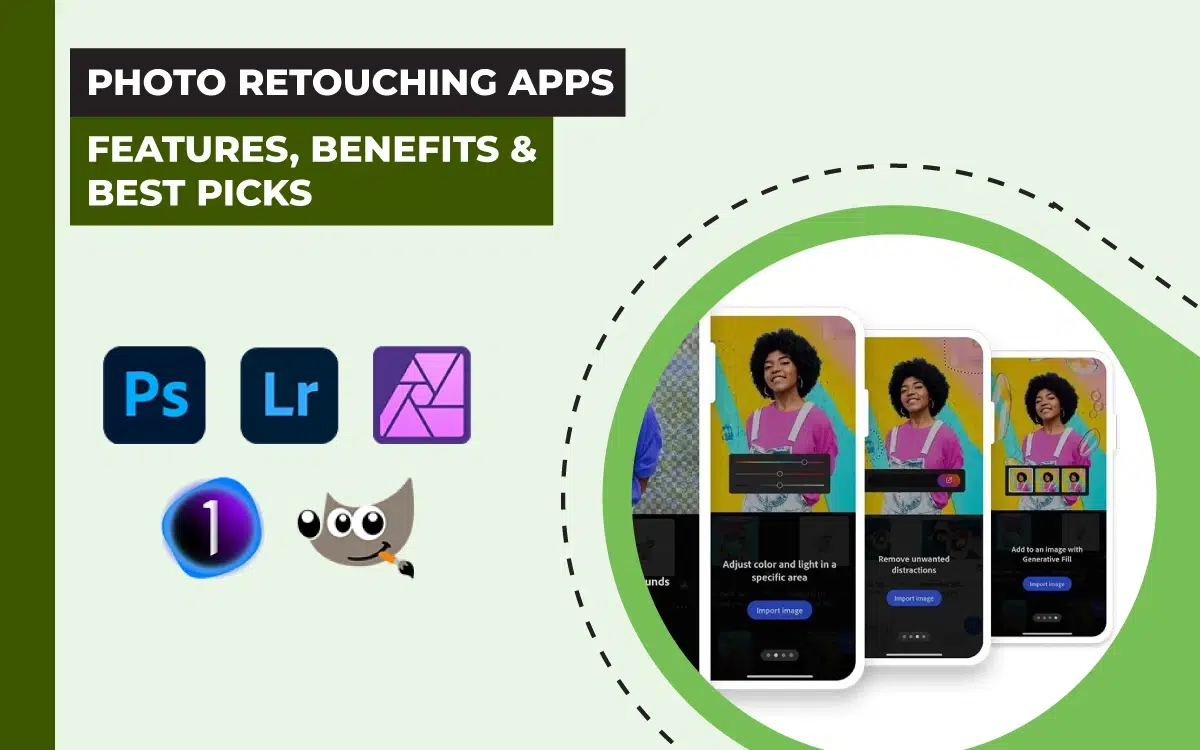 Photo retouching apps guide