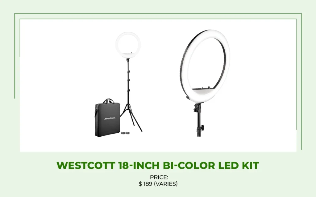 Westcott 18-Inch Bi Color Led Kit