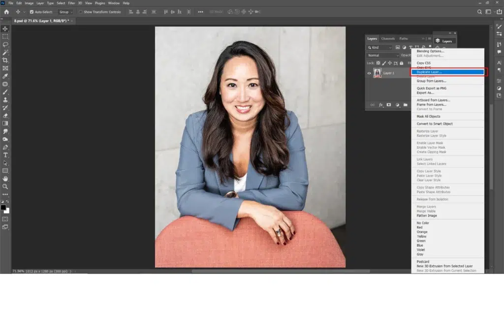 Smooth the skin with frequency separation