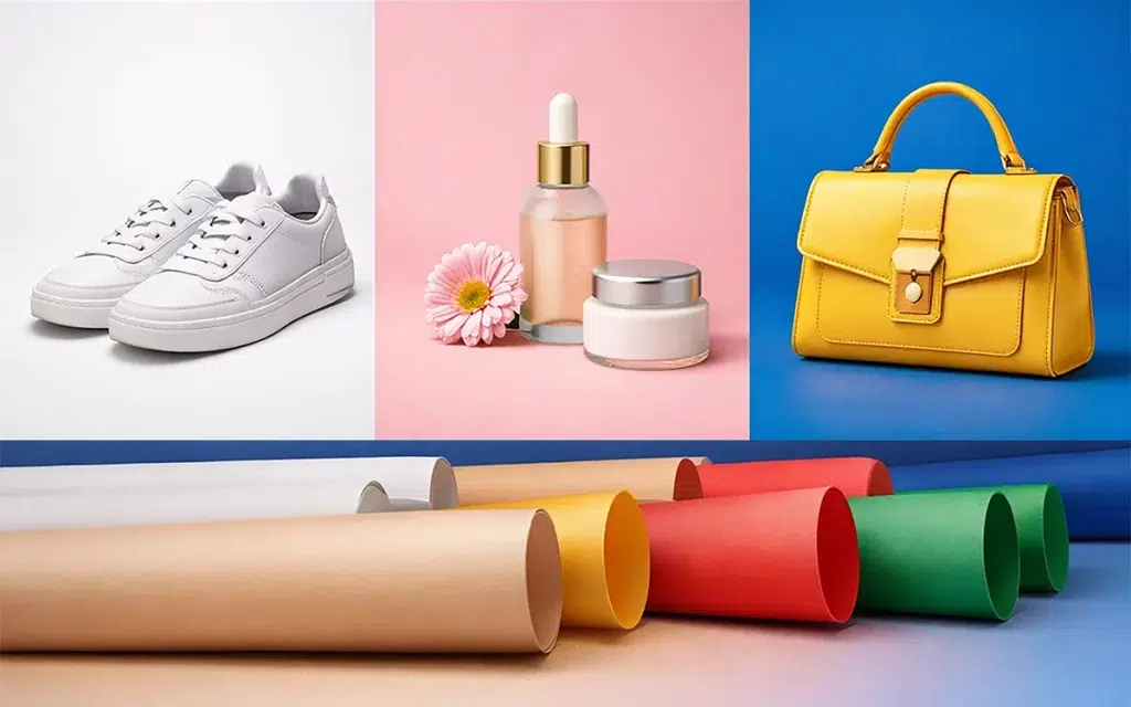 Paper backdrops for photography