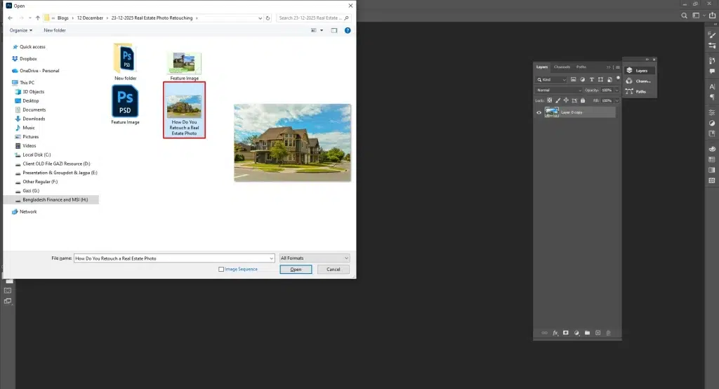 Upload the image to your photo editing software