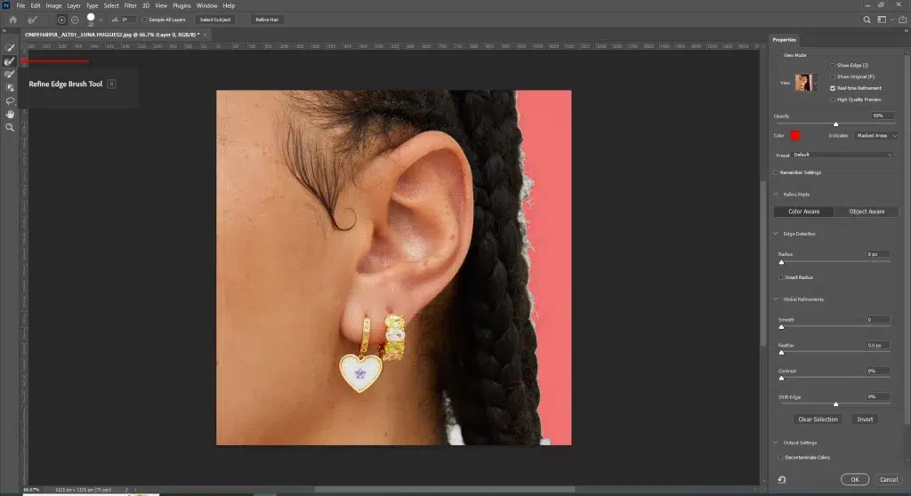 Create a layer masks
