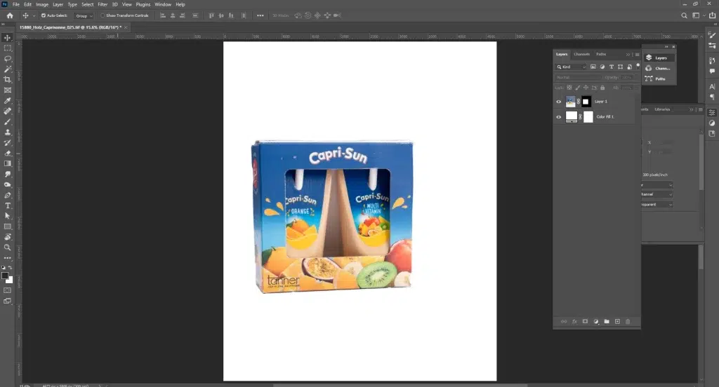 Edit the backgrounds