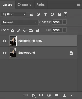 Prepare a layer and open the liquify tools