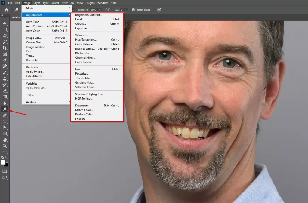 Brighten eyes and teeth