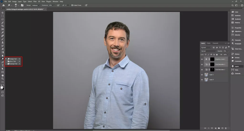 Subtle contouring and shaping