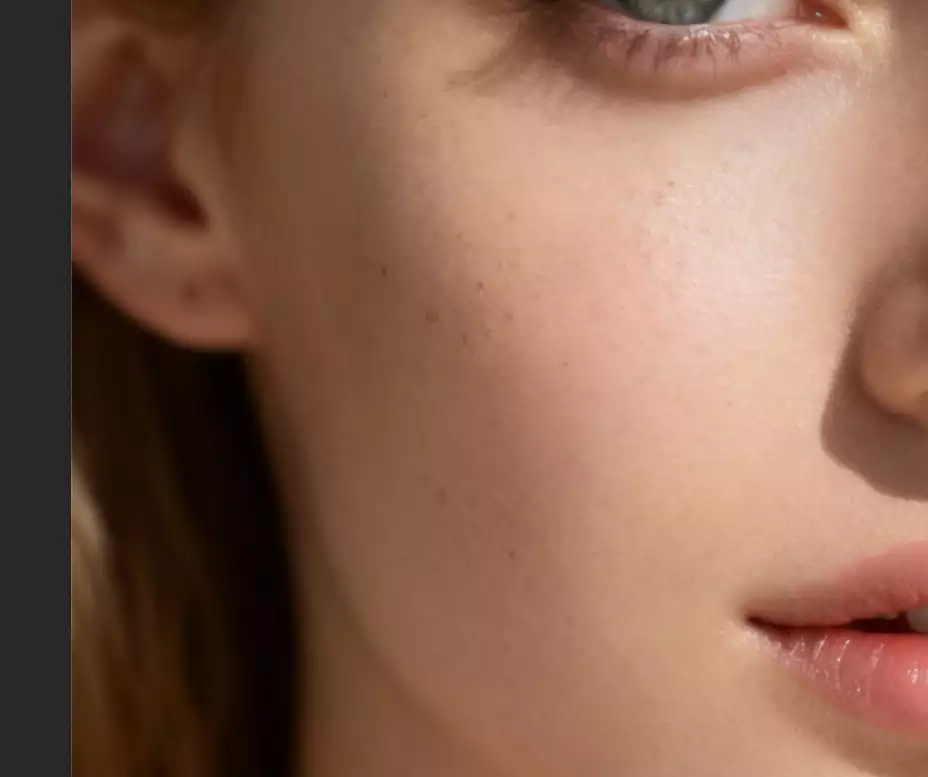 Paint over the blemish